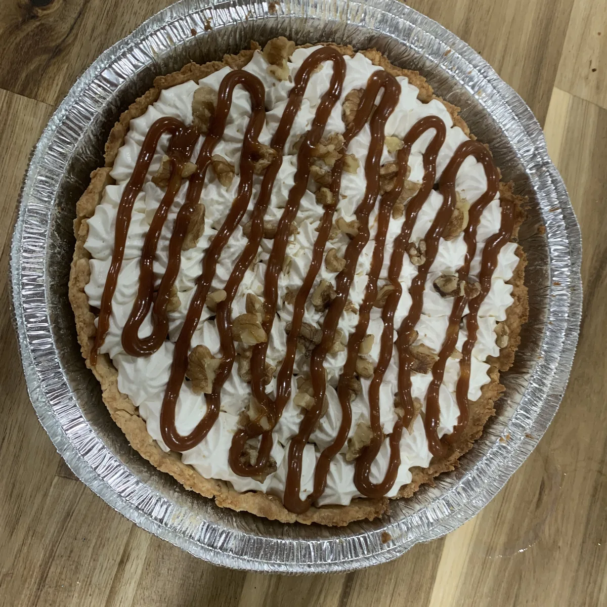 Banana Foster Cream Pie