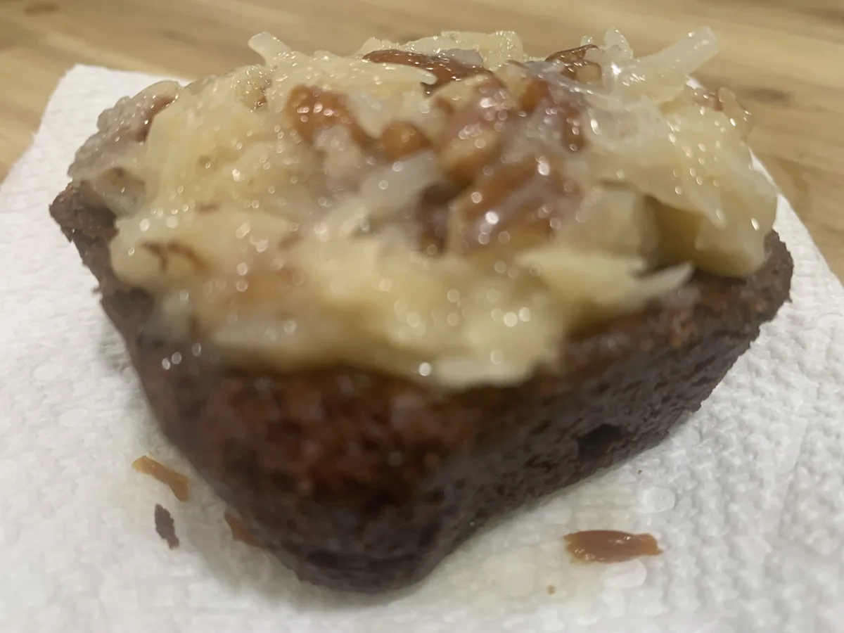 German Chocolate Brownie
